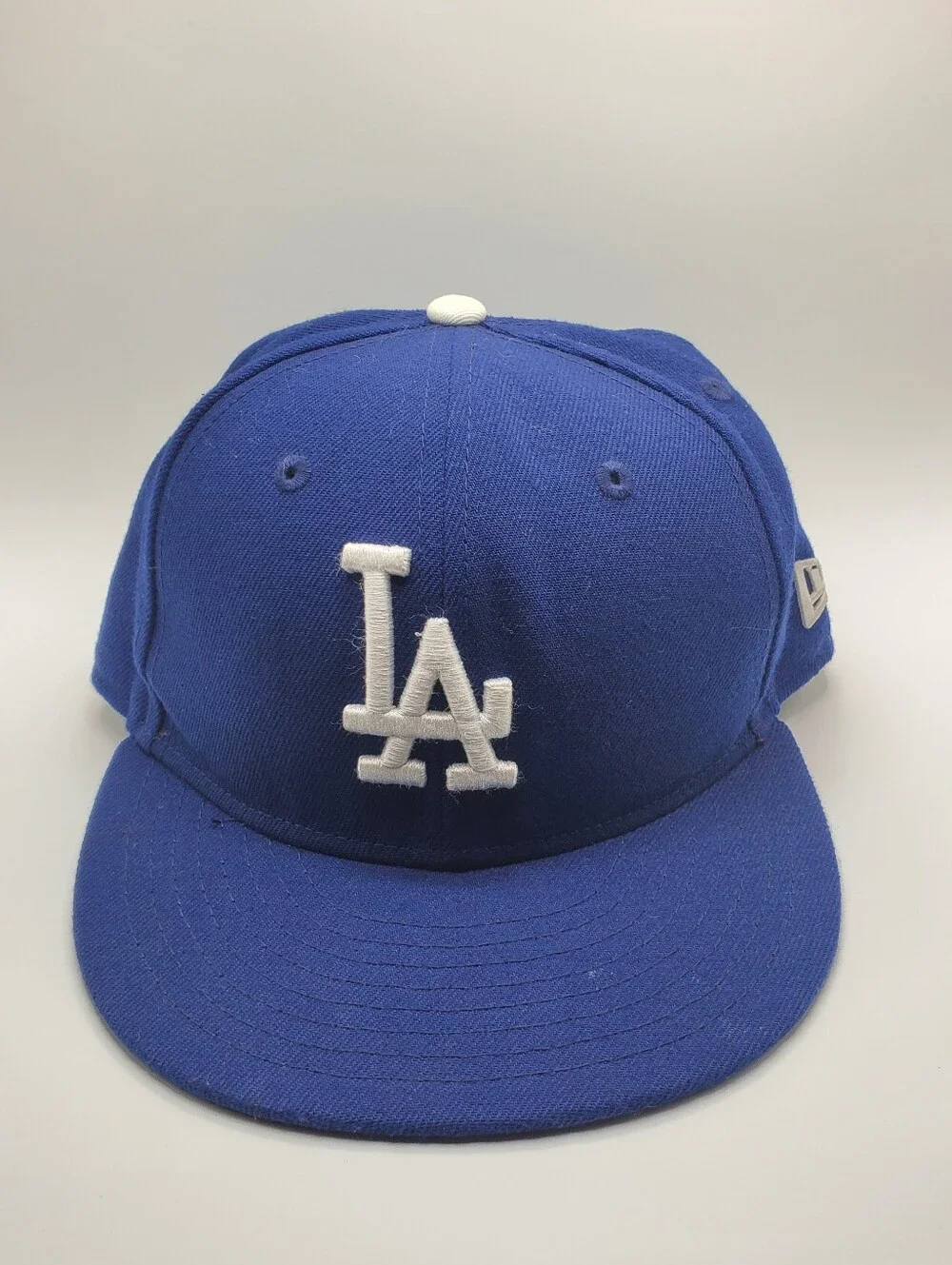 New Era 59FIFTY Los Angeles Dodgers MLB Blue Fitted Kids Cap Hat Size 6 3/4